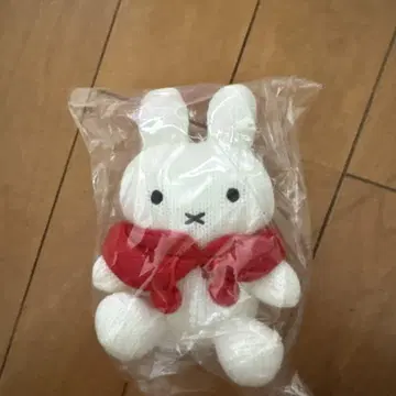 미피 MIFFY 봉제 인형 키링 한국 한정판 빨간색 판초 블루