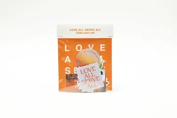 후지이 카제 LOVE ALL SERVE ALL 씰 세트 미개봉 새상품