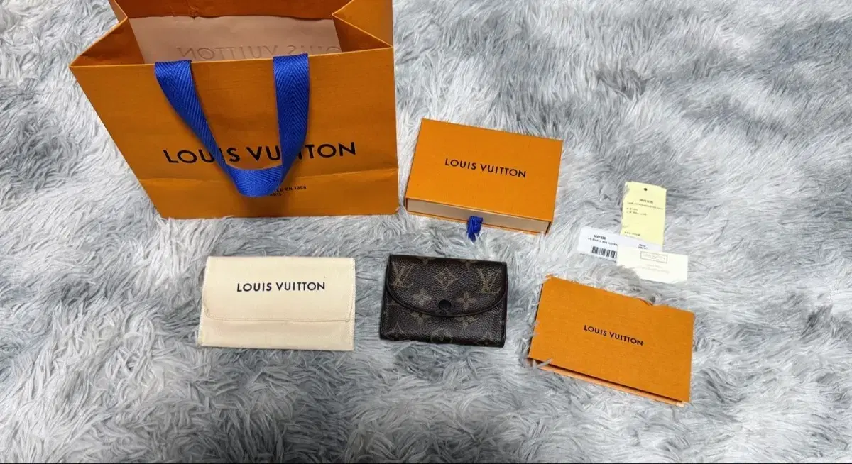 Louis Vuitton Rosalie Coin Purse Wallet Genuine Full Box (Genuine Guarantee Tag Available)