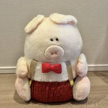 [레어] 레트로 팝 돼지 봉제 인형