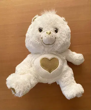 케어베어 35주년 기념 봉제 인형 한정판 골드 하트