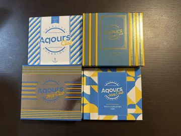 Aqours Club 박스 세트 2017~2020