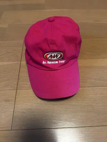 A&W 핑크 야구 모자