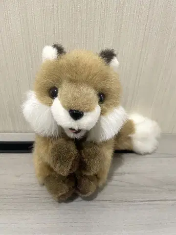 SDH 홋카이도 여우 봉제 인형 쇼와 레트로