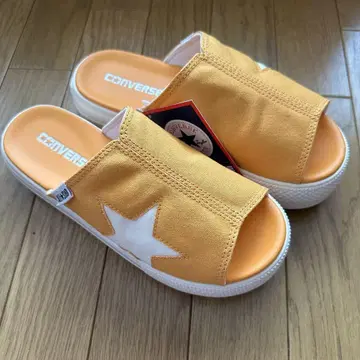 [ 새상품 ] CONVERSE 컨버스 샌들 오렌지 24cm
