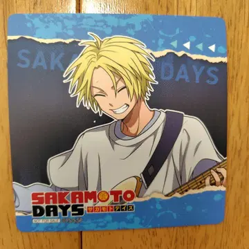 SAKAMOTO DAYS 사카데이 복 고양이 코스터 아사쿠라 신 등신