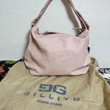 [ 새상품 ] GILLIVO 지리보 가죽 백 핑크