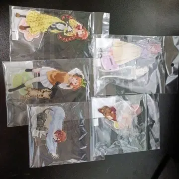 아크릴 스탠드 5개 세트