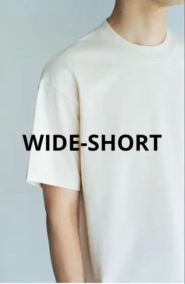 LE 셔츠 내추럴 WIDE-SHORT