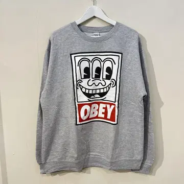 키이스 해린 OBEY 맨투맨 셔츠 Keith Haring XL