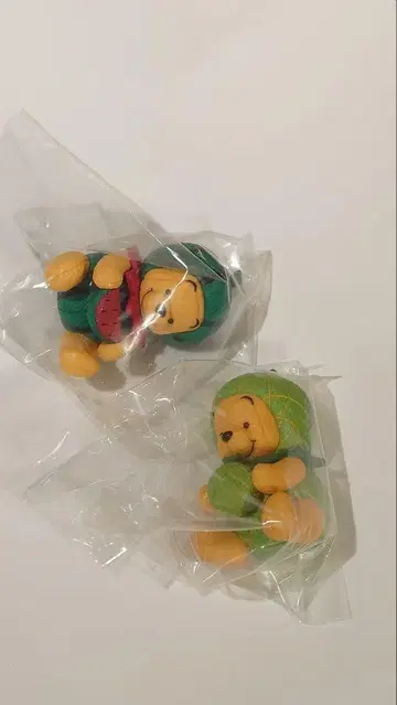 디즈니 스토어 곰돌이 푸 가챠가챠 수박 멜론