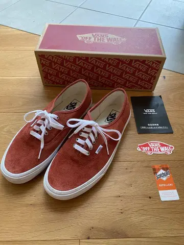미사용 vans 오센틱 스웨이드 27.5cm