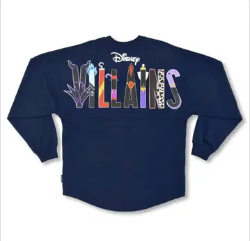 디즈니 빌런즈 Spirit Jersey L 사이즈 긴팔 셔츠