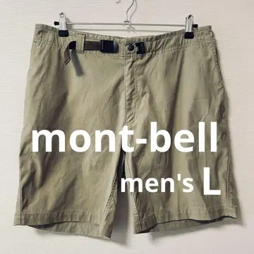 [ mont-bell ] 몽벨 하프 팬츠 남성용 L 사이즈 베이지