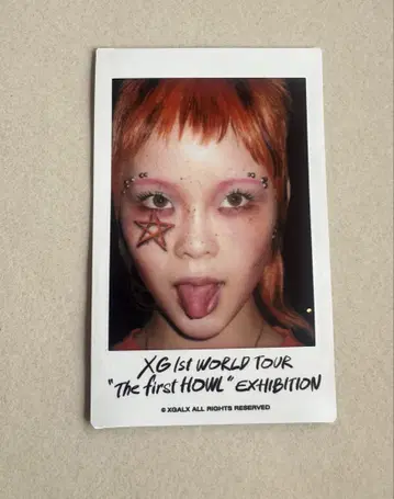 XG The first HOWL EXHIBITION 폴라로이드 코코나