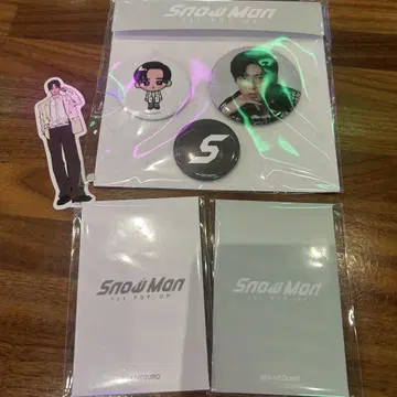 Snow Man 서울 팝업 메구로 렌 세트