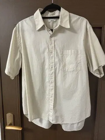 shiun HICOUNT WASHER SHIRT S 사이즈 아이보리