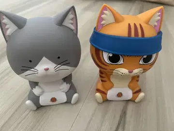 라멘 빨간고양이 피규어 세트