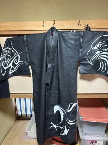 무대 의상 가죽제 기모노 매 디자인