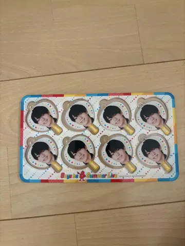 마루오카 코세이 미니 부채 키링