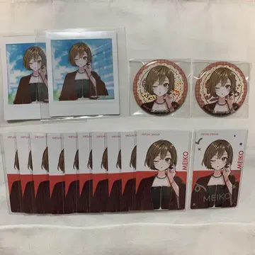 프로세카 MEIKO 밤 페스티벌 에피카 폴라로이드 금박 캔뱃지