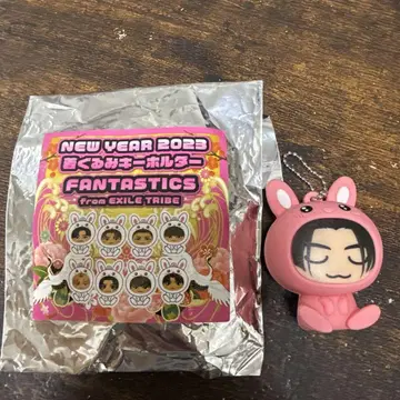 FANTASTICS 야기 유세이 인형옷 키링 토끼띠 시크릿