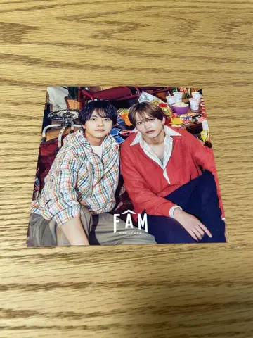 timelesz FAM 엽서 전원