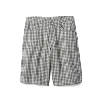 24ss GAP MADHAPPY 체크 무늬 숏팬츠 W36