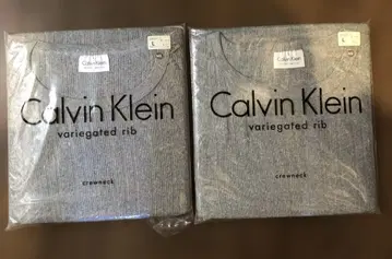 Calvin Klein variegated rib 리브T셔츠
