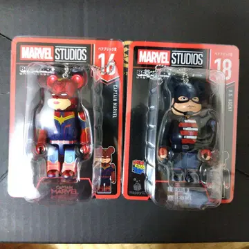 MARVEL Happy 복권 베어브릭상 16 CAPTAIN MARVEL