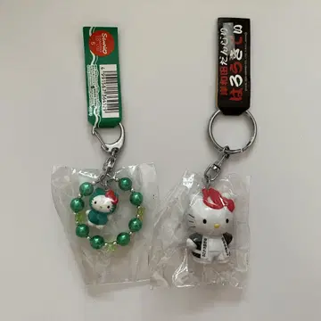 헬로키티 키링 세트 산리오 지역 한정판 단지리 마리모 레어?