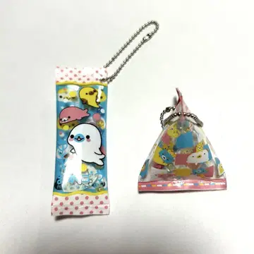 헤이세이 레트로 마메고마 원룸 샤카샤카 키링 산엑스