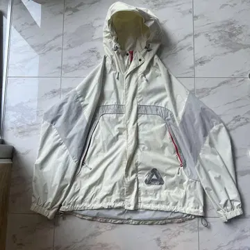 palace border jacket ice orange