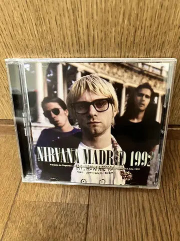 NIRVANA MADRID 1992 닐바나 커트 코베인