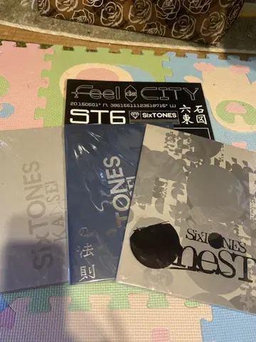 SixTONES 투어 팜플렛 세트