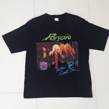 Poison 포이즌 밴딩 T셔츠