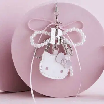 HELLOKITTY BRILMY 키티 거울 비즈 스트랩