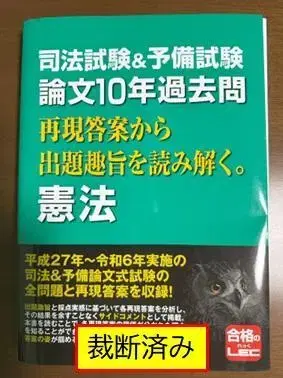 사법시험 예비시험 논문 10년 기출문제 [ 제본 제거 ] 헌법