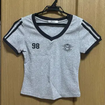그레이 T셔츠 미니T