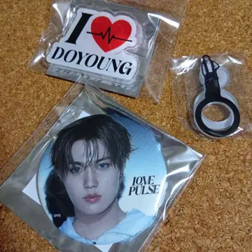 TREASURE 팝업 캔뱃지 반지 아크릴 배지 도영
