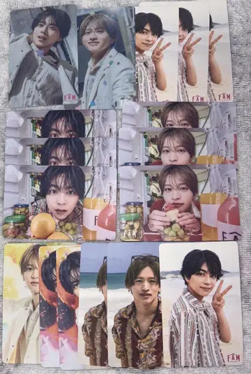 timelesz FAM 트레이딩 카드 이노마타 슈토 & 사토 쇼리