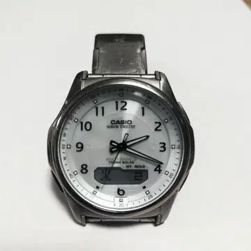 CASIO 웨이브셉터 WVA-M630 솔라 손목시계 티타늄