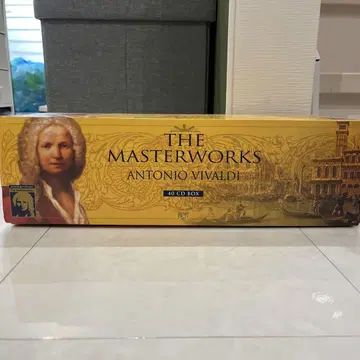 [ 걸작집 안토니오 비발디 ] 40 CD BOX 중고CD 새상품급