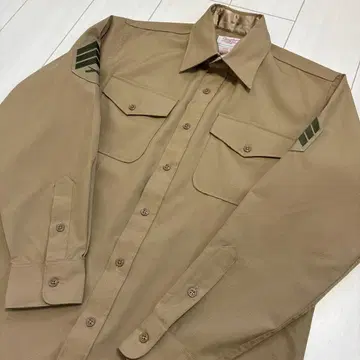 70's 빈티지 구제 의류! 미군 실물 USMC 오피서 드레스 셔츠