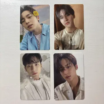 민규 SEVENTEEN 트레이딩 카드 4장 세트
