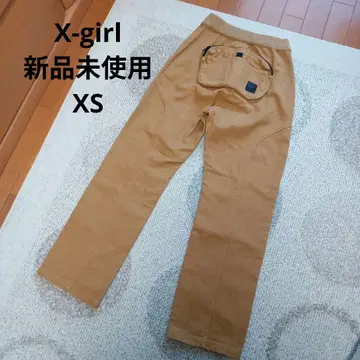 [ 미사용 새상품 ] 엑스걸 워크 팬츠 카멜 XS YURINO