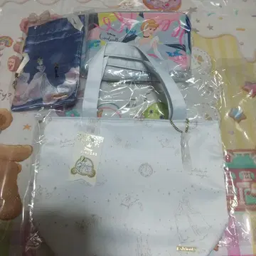 디즈니 신데렐라 미니 토트백 복조리 고디바 신데렐라 파우치