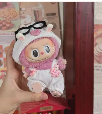 Labubu 귀도리 모자 옷 갈아입기 의류