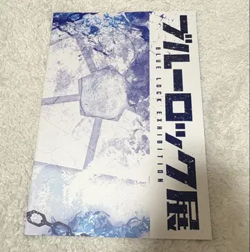 블루 록 블루 록전 원화전 블루 록전 팜플렛