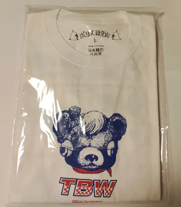 보리스 잡화점 히구치 유코 T셔츠 TBW2025 L 화이트